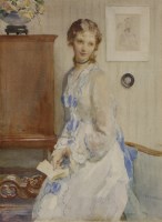 Lot 168 - Walter Ernest Webster (1878-1959)
'THE LOVE LETTER'
Signed l.r.