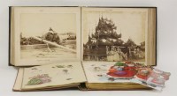 Lot 201 - 1.  PHOTOGRAPH ALBUM: Colombo; Egypt; Gibraltar; Japan (Yokohama