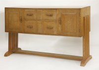 Lot 256 - An oak sideboard