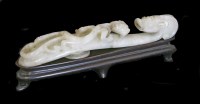 Lot 140 - A jade Belt Hook