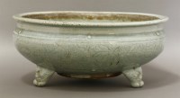 Lot 16 - A Longquan celadon Incense Burner