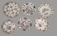 Lot 79 - Three Chinese Imari Plates