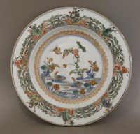 Lot 35 - A good famille verte Plate