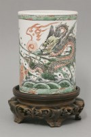 Lot 45 - A famille verte Bitong