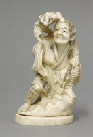 Lot 455 - An ivory Gama Sennin