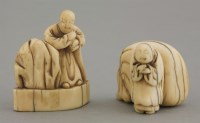 Lot 272 - Two ivory Toggles