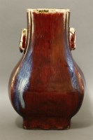 Lot 90 - A flambé Vase