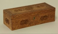 Lot 282 - A Canton sandalwood Box