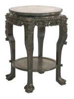 Lot 358 - A hardwood Vase Stand