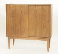 Lot 645 - A Danish teak cabinet