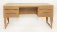 Lot 683 - A Danish teak desk