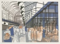Lot 288 - Edward Bawden RA (1903-1989)
'SMITHFIELD MEAT MARKET'
Linocut