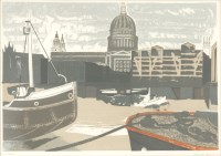 Lot 292 - Edward Bawden RA (1903-1989)
'ST PAUL'S'
Lithograph printed in colours