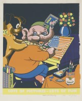 Lot 269 - Sir Eduardo Paolozzi RA (1924-2005)
'LOTS OF PICTURES - LOTS OF FUN'
Screenprint