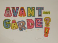 Lot 273 - Sir Eduardo Paolozzi RA (1924-2005)
'AVANT GARDE'
Screenprint