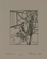 Lot 275 - Sir Eduardo Paolozzi RA (1924-2005)
DRIVER;
HEAD STUDIES;
BABOON;
PIG
Four etchings
