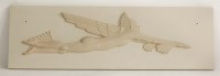 Lot 101 - A plaster bas-relief of Mercury