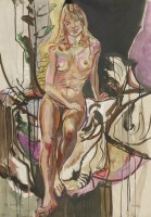 Lot 344 - Derrick Latimer Sayer (1917-1992)
SEATED NUDE