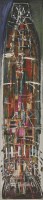 Lot 404 - Derrick Latimer Sayer (1917-1922)
'CATHEDRAL WINDOW'
Signed