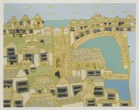 Lot 301 - Bryan Pearce (1929-2007)
ST. IVES FROM FERNLEA TERRACE
Screenprint