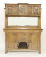 Lot 80 - An oak sideboard