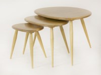 Lot 611 - A nest of Ercol 'Pebble' tables