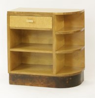 Lot 175 - An Art Deco bird's-eye maple cabinet
