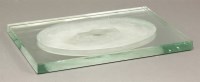 Lot 556 - A mirrored glass centrepiece
