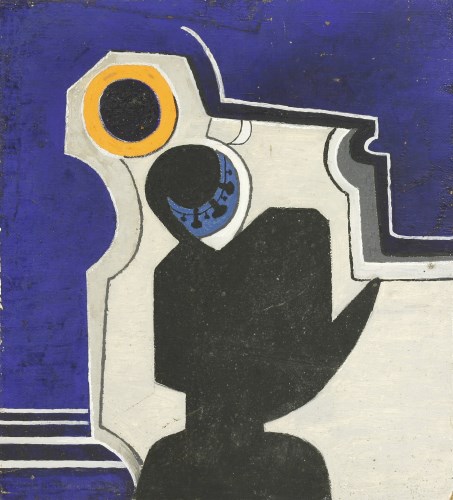 Lot 398 - David Carr (1915-1968)
MACHINE
Oil on board
53 x 48cm