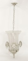 Lot 191 - A French Art Deco hanging ceiling light