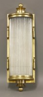 Lot 106 - An Art Deco wall light