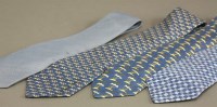 Lot 82 - Four Hermès silk ties
