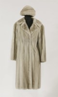 Lot 159 - A full-length blonde mink coat