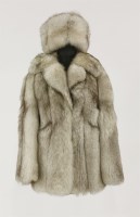 Lot 163 - A Charles Fenton silver fox fur jacket