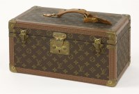 Lot 178 - A Louis Vuitton hinged vanity case