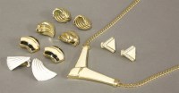 Lot 32 - A gold-plated necklace by Christian Dior