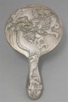 Lot 448 - A silver Hand Mirror