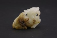 Lot 178 - A jade recumbent Deer