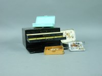 Lot 1186 - A metal six drawer chest