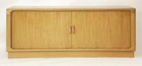 Lot 494 - A teak sideboard