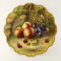 Lot 40 - A Royal Worcester bone china Dessert Plate