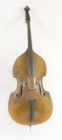 Lot 124 - A German double base