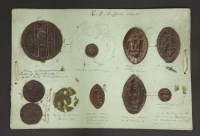 Lot 139 - Forty-two copper electrotyped copies of English ecclesiastical seals