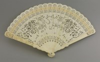 Lot 278 - A Canton ivory uniface brisé Fan