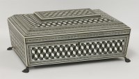 Lot 149 - An Anglo-Indian sadeli workbox