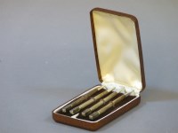 Lot 90 - A set of four sterling silver bridge pencils