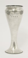Lot 76 - An Arts and Crafts silver vase