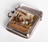 Lot 251 - A Victorian silver vesta case