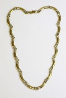 Lot 487 - An Italian two colour gold