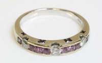 Lot 512 - An 18ct white gold